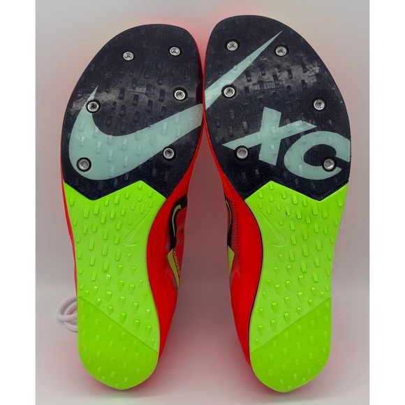 Nike ZoomX Dragonfly XC Bright Crimson Volt Men 11 Cross Country Shoe DX7992-800 main image 4